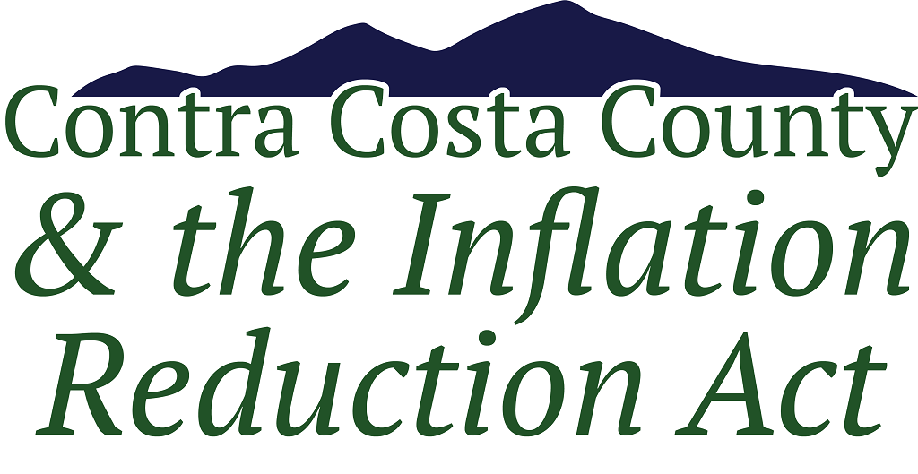 Contra Costa County and the Inflation Reduction Act Banner and Logo
