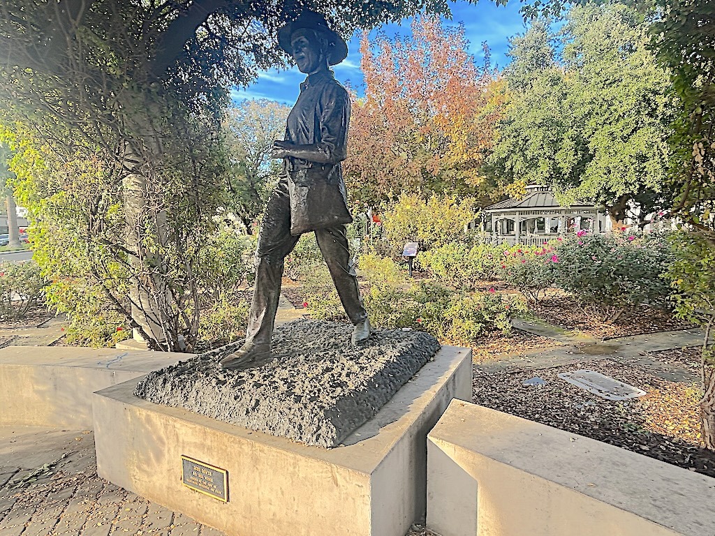 Meet us at the Brentwood Farmers Market November 22 near the statue of the seed sower