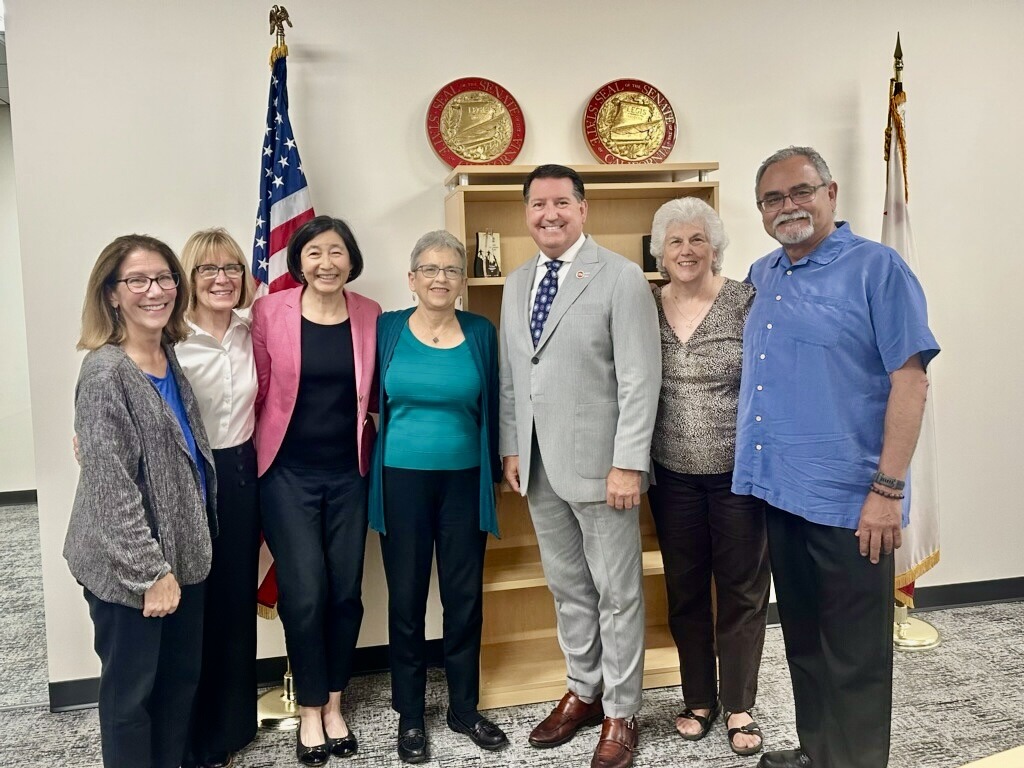 350 Contra Costa Action Legislative Team members meet with Senator Grayson on July 17, 2025
