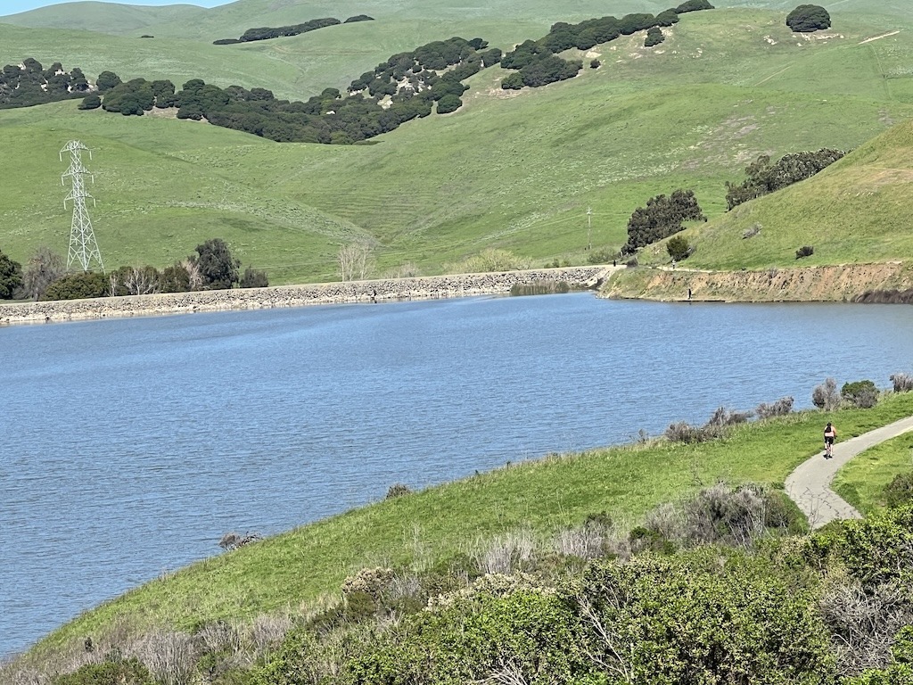 Benicia's Lake Herman Recreation area is popular for hiking and cycling.Image credit: Christine Stevens.