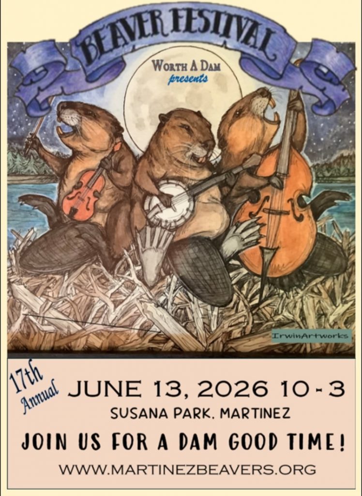 Martinez Beaver Festival Join 350 Contra Costa at the 17th Annual Martinez Beaver Festival Image courtesy Worth a Dam