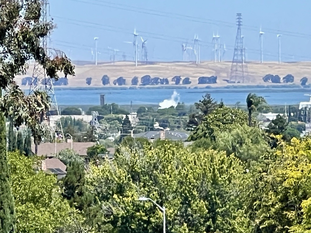 Antioch homes overlooking the Carquinez Strait, windmills in Solano CountyImage credit: Christine Stevens Antioch (94509 & 94531) Climate Action & Advocacy - 350 Contra Costa Action Antioch (94509 & 94531) Climate Action & Advocacy - 350 Contra Costa Action