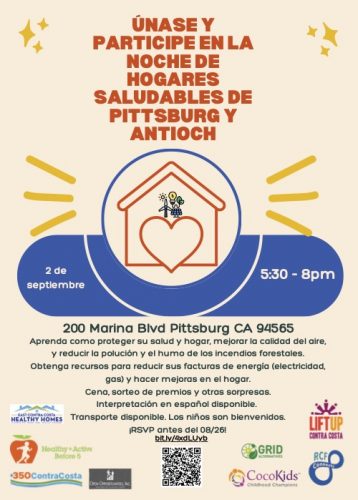 Noche de Hogares Saludables de Pittsburg y Antioch: Miembros de la comunidad compartiendo una comida y aprendiendo sobre vida saludable en el Pittsburg Elks Lodge. | Crédito de la imagen: East Contra Costa Healthy Homes Collaborative, usado con permiso. Pittsburg and Antioch Healthy Homes Night | Free Community Event in Pittsburg, CA